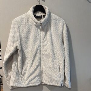 Free Country White Textured Jacket